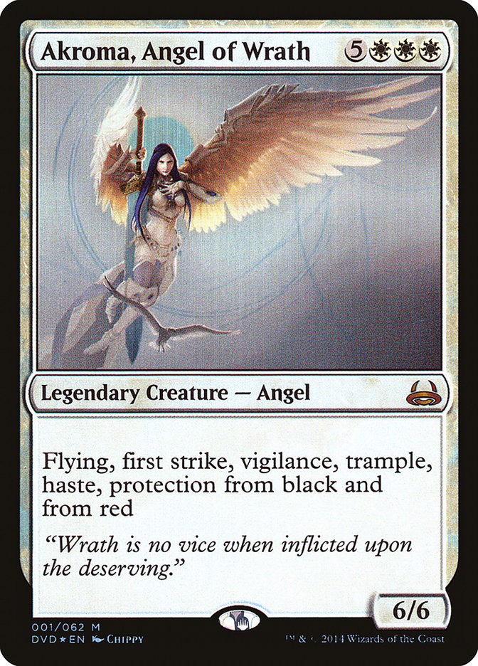 Akroma, Angel of Wrath (Divine vs. Demonic) [Duel Decks Anthology] | The CG Realm