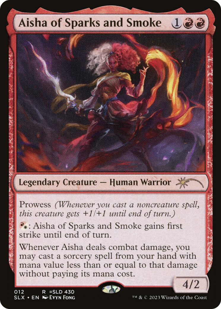 Aisha of Sparks and Smoke [Secret Lair: Universes Within] | The CG Realm