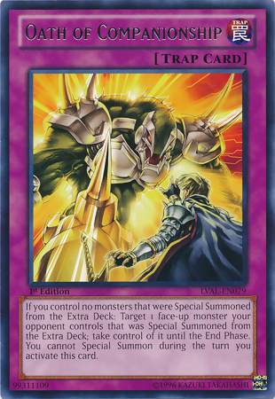 Oath of Companionship [LVAL-EN079] Rare | The CG Realm