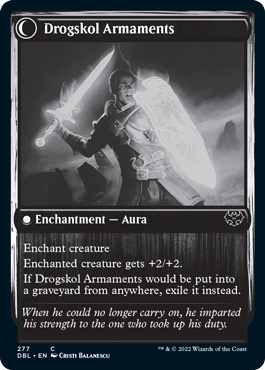 Drogskol Infantry (DBL-277) - Innistrad: Double Feature: (Double Faced Transform)