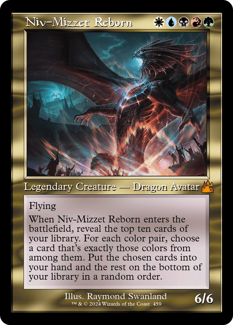 Niv-Mizzet Reborn (Retro Frame) [Ravnica Remastered] | The CG Realm