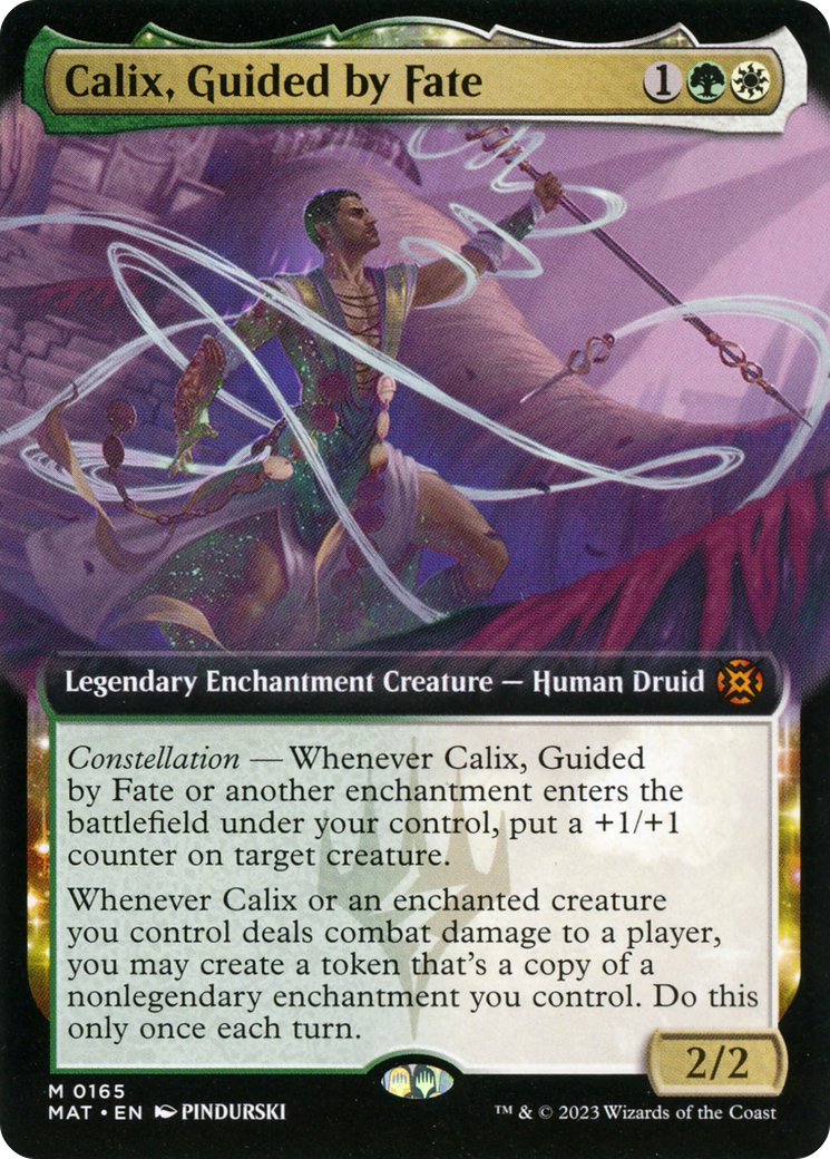 Calix, Guided by Fate (Extended Art) [March of the Machine: The Aftermath] | The CG Realm
