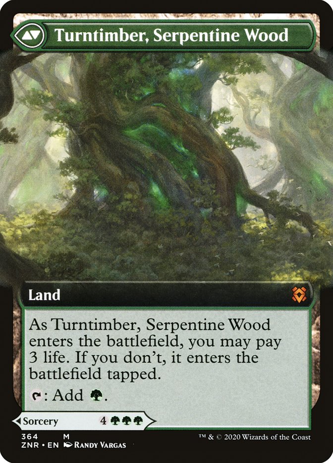 Turntimber Symbiosis (Extended Art) (ZNR-364) - Zendikar Rising: (Extended Art)