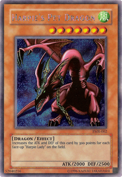 Harpie's Pet Dragon (Forbidden Memories) [FMR-002] Prismatic Secret Rare | The CG Realm