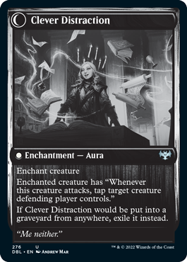 Distracting Geist (DBL-276) - Innistrad: Double Feature: (Double Faced Transform)