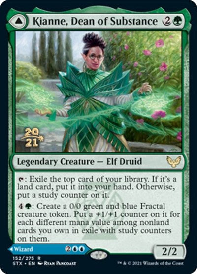 Kianne, Dean of Substance (PRE-152S) - Strixhaven: School of Mages Promos Foil