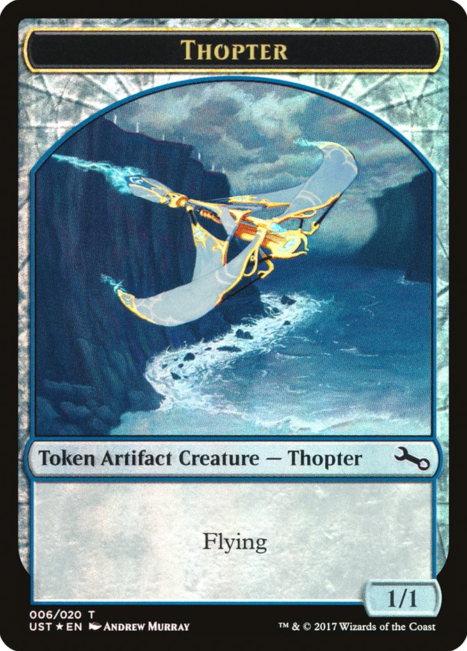Thopter Token (UST-006) - Unstable Tokens Foil