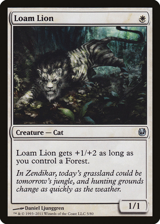 Loam Lion [Duel Decks: Ajani vs. Nicol Bolas] | The CG Realm