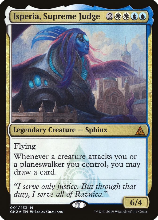 Isperia, Supreme Judge [Ravnica Allegiance Guild Kit] | The CG Realm
