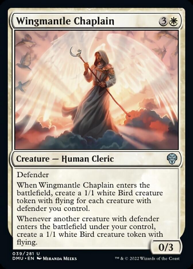 Wingmantle Chaplain [Dominaria United] | The CG Realm