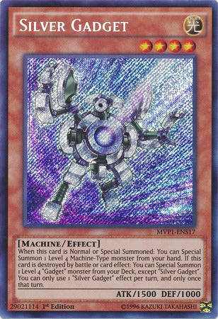 Silver Gadget [MVP1-ENS17] Secret Rare | The CG Realm