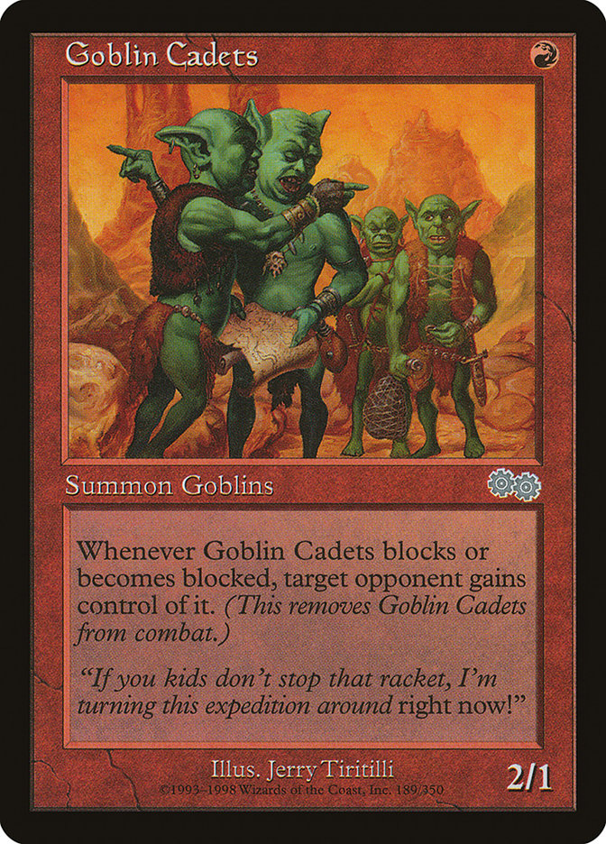 Goblin Cadets [Urza's Saga] | The CG Realm