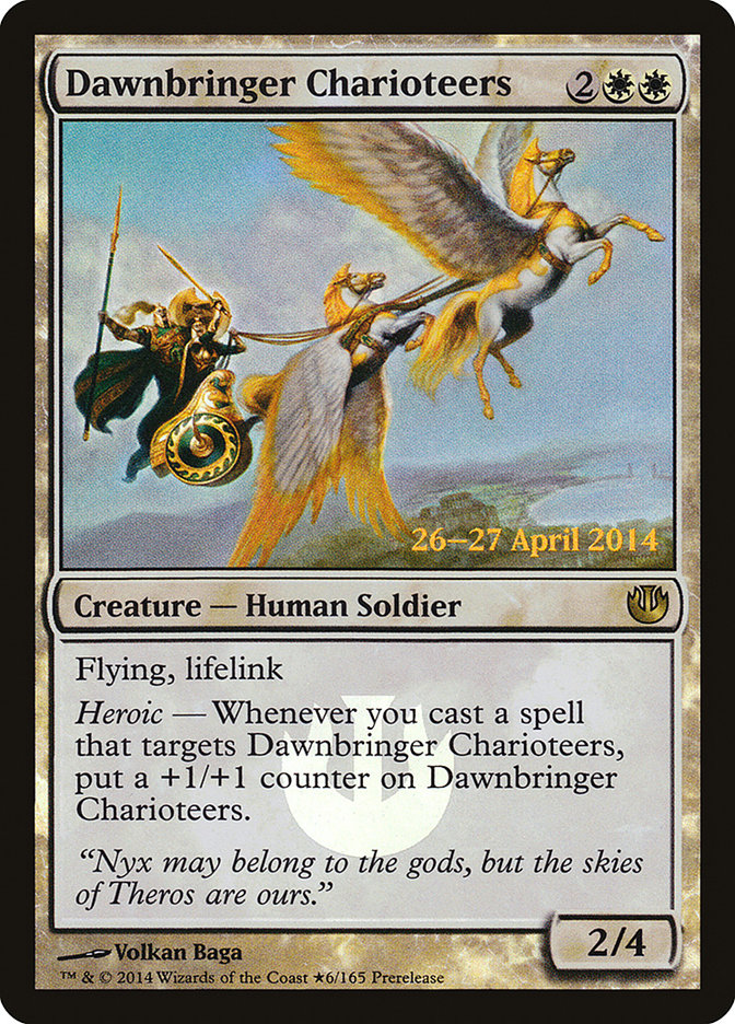 Dawnbringer Charioteers [Journey into Nyx Prerelease Promos] | The CG Realm