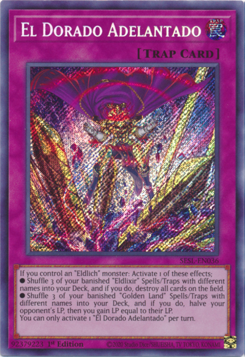 El Dorado Adelantado [SESL-EN036] Secret Rare | The CG Realm