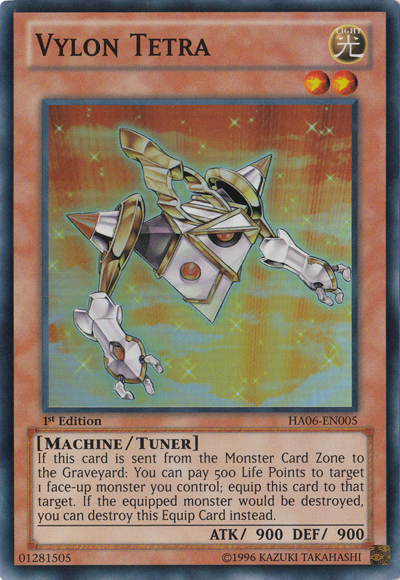 Vylon Tetra [HA06-EN005] Super Rare | The CG Realm