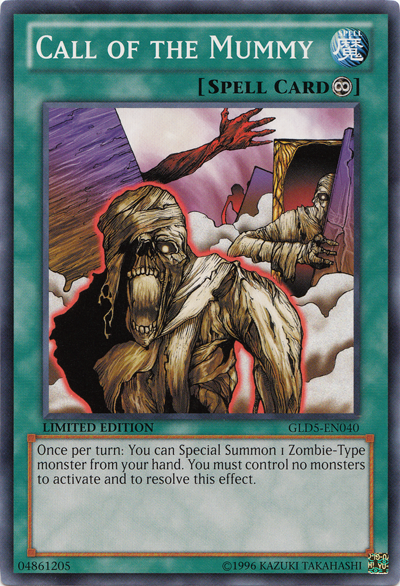 Call of the Mummy [GLD5-EN040] Common | The CG Realm