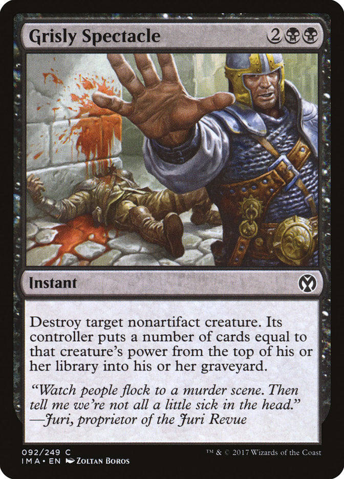 Grisly Spectacle [Iconic Masters] | The CG Realm