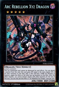 Arc Rebellion Xyz Dragon [PHRA-EN041] Secret Rare | The CG Realm