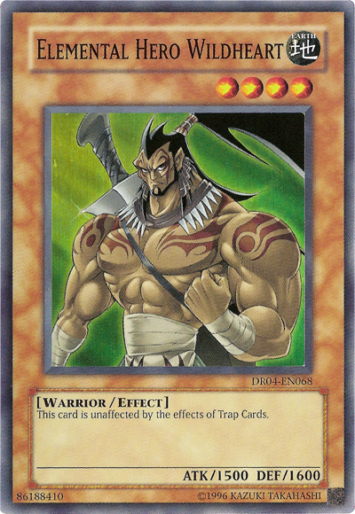 Elemental Hero Wildheart [DR04-EN068] Super Rare | The CG Realm