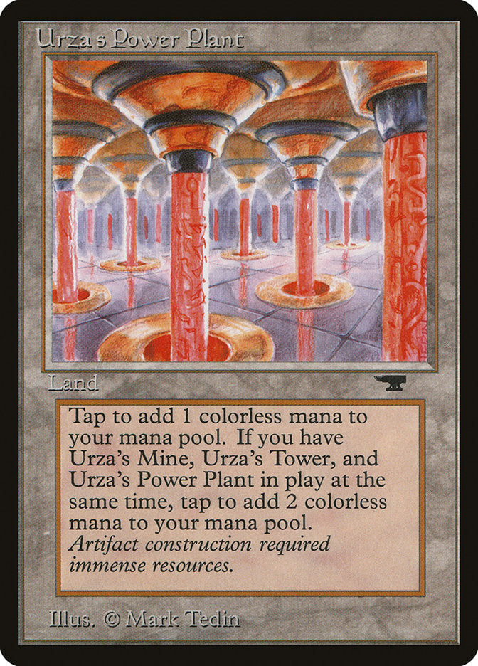 Urza's Power Plant (Red Columns) [Antiquities] | The CG Realm