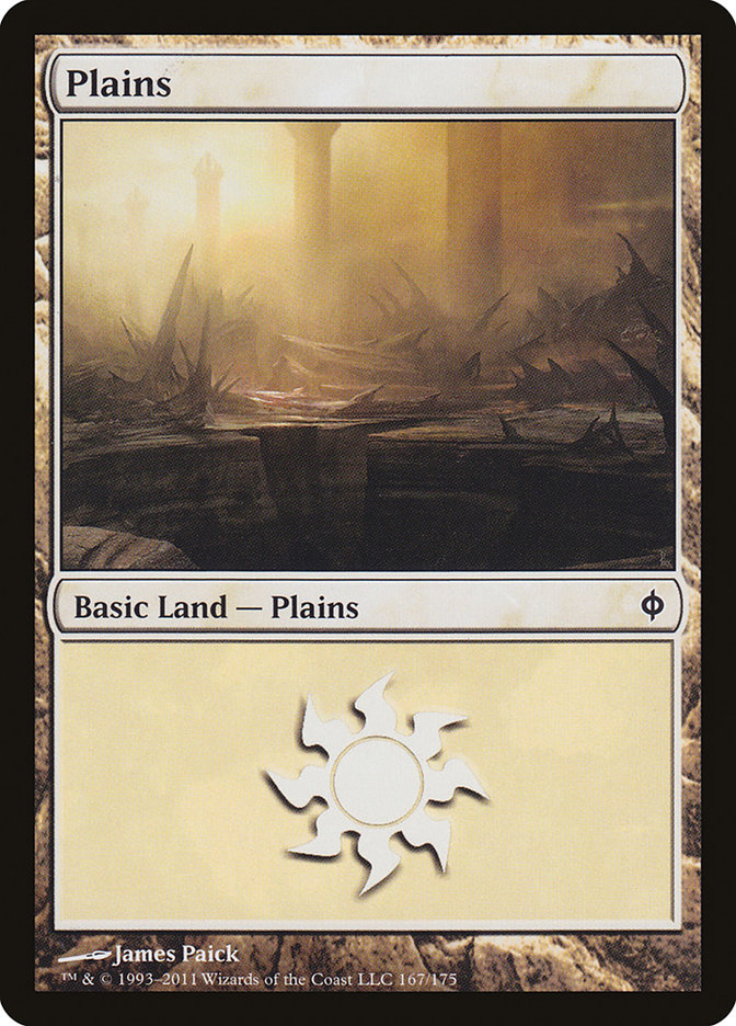 Plains (167) [New Phyrexia] | The CG Realm