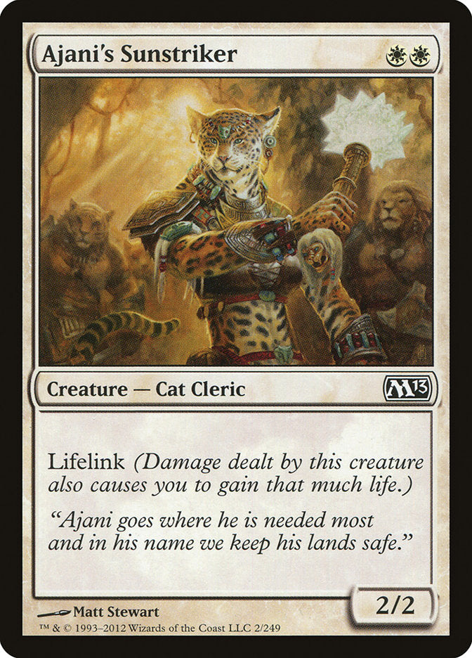 Ajani's Sunstriker [Magic 2013] | The CG Realm