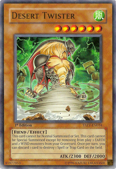 Desert Twister [TAEV-EN034] Ultra Rare | The CG Realm