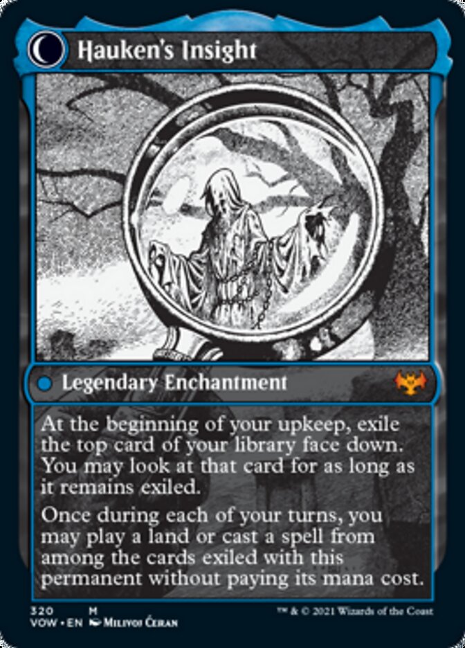 Jacob Hauken, Inspector (Showcase) (VOW-320) - Innistrad: Crimson Vow: (Showcase, Double Faced Transform)