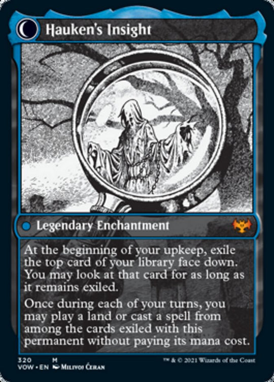 Jacob Hauken, Inspector (Showcase) (VOW-320) - Innistrad: Crimson Vow: (Showcase, Double Faced Transform)