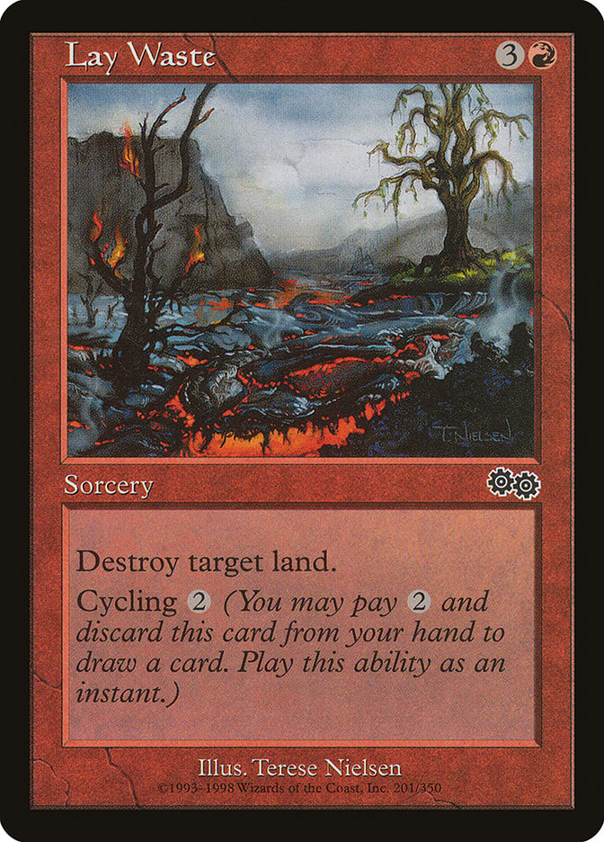 Lay Waste [Urza's Saga] | The CG Realm