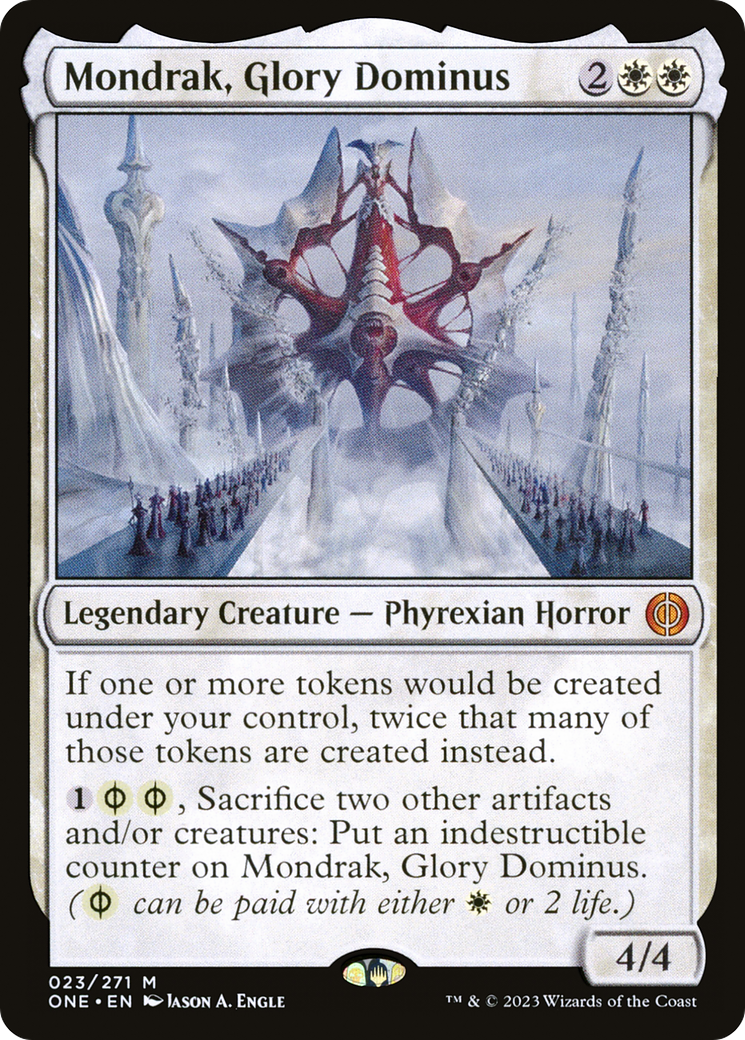 Mondrak, Glory Dominus [Phyrexia: All Will Be One] | The CG Realm