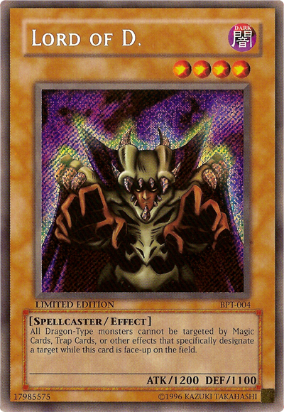 Lord of D. [BPT-004] Secret Rare | The CG Realm