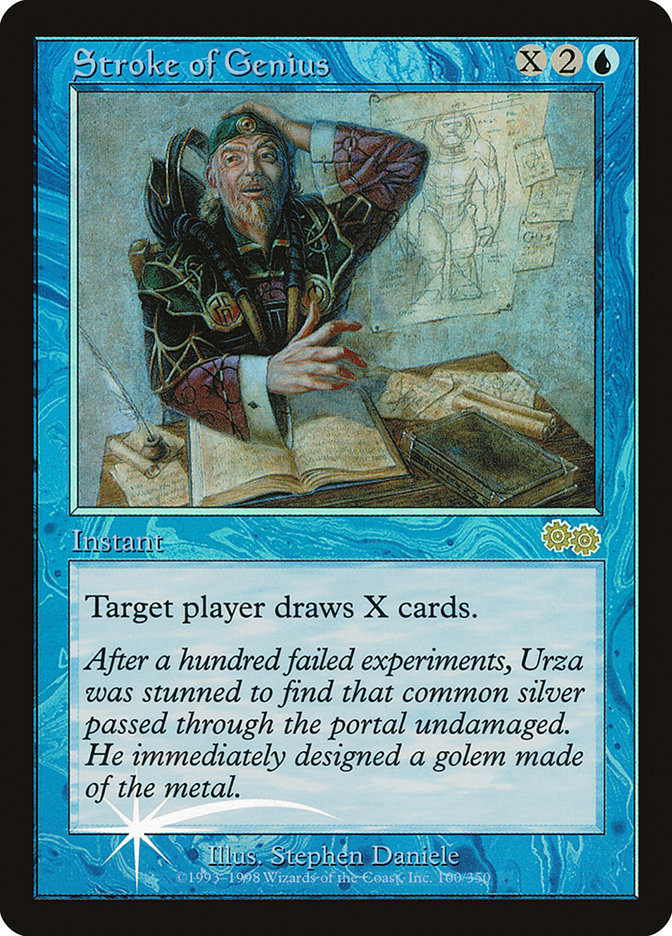 Stroke of Genius [Judge Gift Cards 1998] | The CG Realm