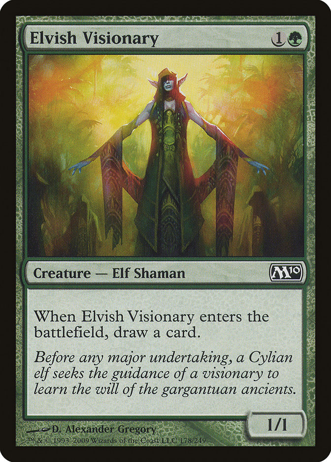 Elvish Visionary [Magic 2010] | The CG Realm