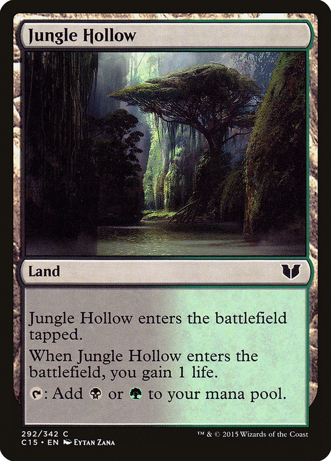 Jungle Hollow [Commander 2015] | The CG Realm