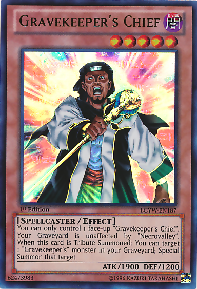 Gravekeeper's Chief [LCYW-EN187] Ultra Rare | The CG Realm