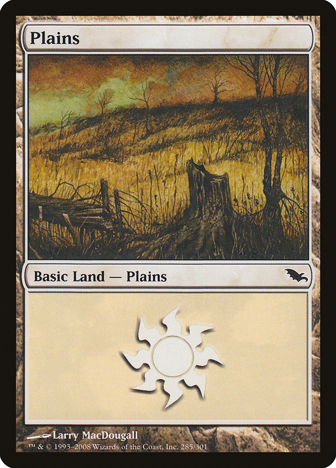 Plains (285) [Shadowmoor] | The CG Realm
