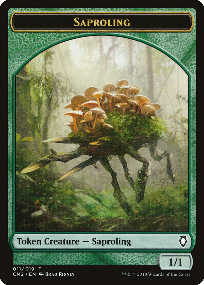 Saproling Token [Commander Anthology Volume II Tokens] | The CG Realm