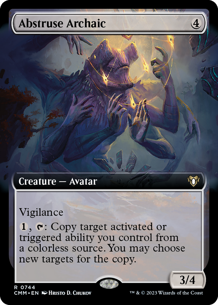 Abstruse Archaic (Extended Art) [Commander Masters] | The CG Realm