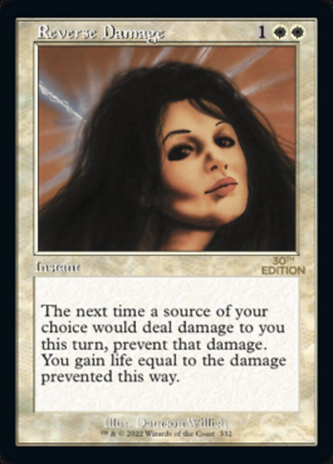 Reverse Damage (Retro Frame) (30A-332) - 30th Anniversary Edition