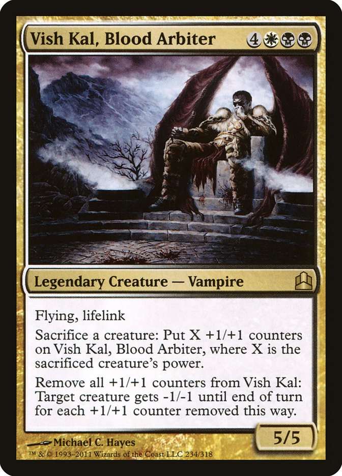 Vish Kal, Blood Arbiter [Commander 2011] | The CG Realm