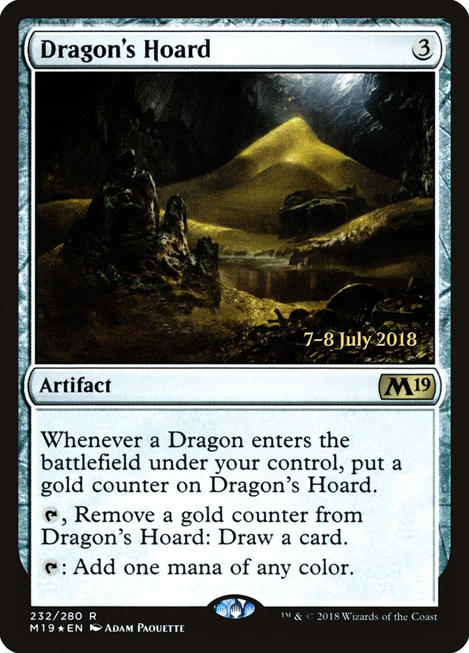 Dragon's Hoard [Core Set 2019 Prerelease Promos] | The CG Realm