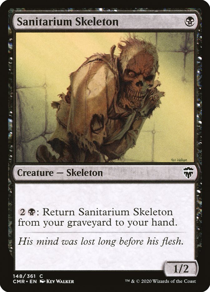 Sanitarium Skeleton [Commander Legends] | The CG Realm