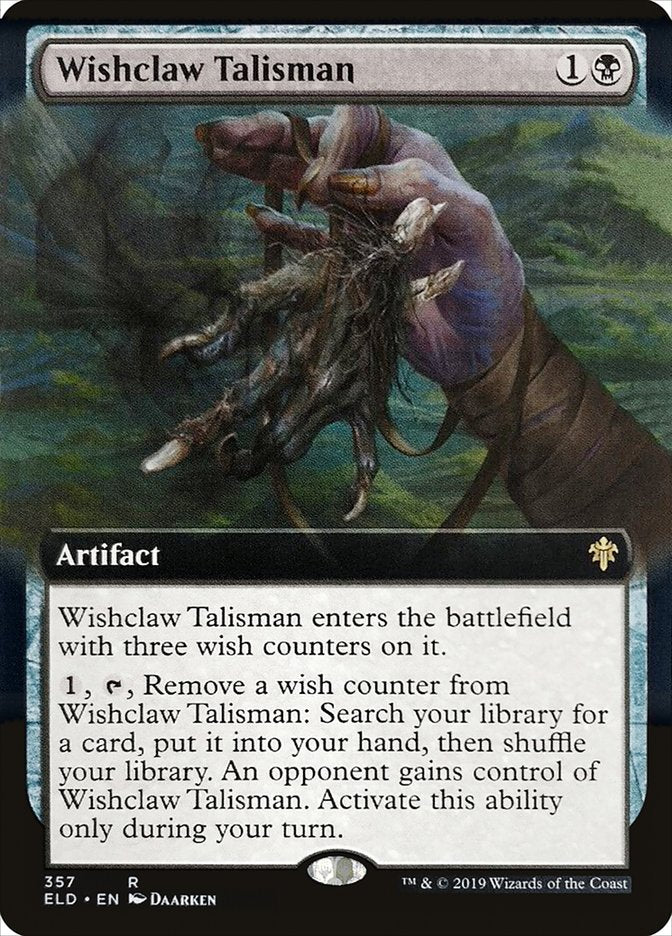 Wishclaw Talisman (Extended Art) [Throne of Eldraine] | The CG Realm