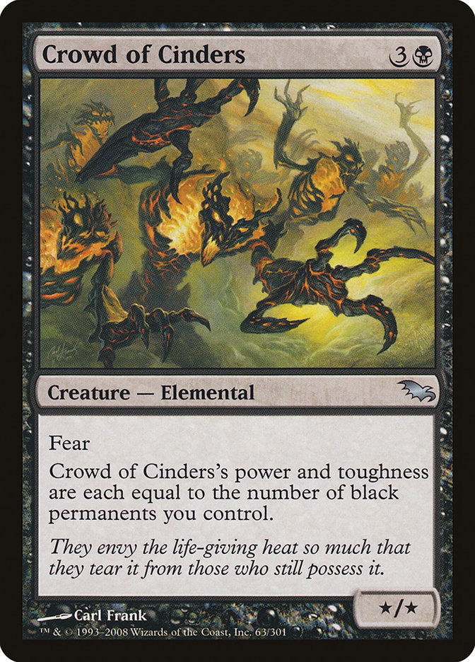 Crowd of Cinders [Shadowmoor] | The CG Realm