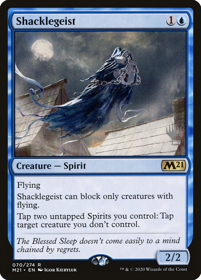 Shacklegeist (Promo Pack) [Core Set 2021 Promos] | The CG Realm