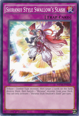 Shiranui Style Swallow's Slash [MP16-EN228] Common | The CG Realm