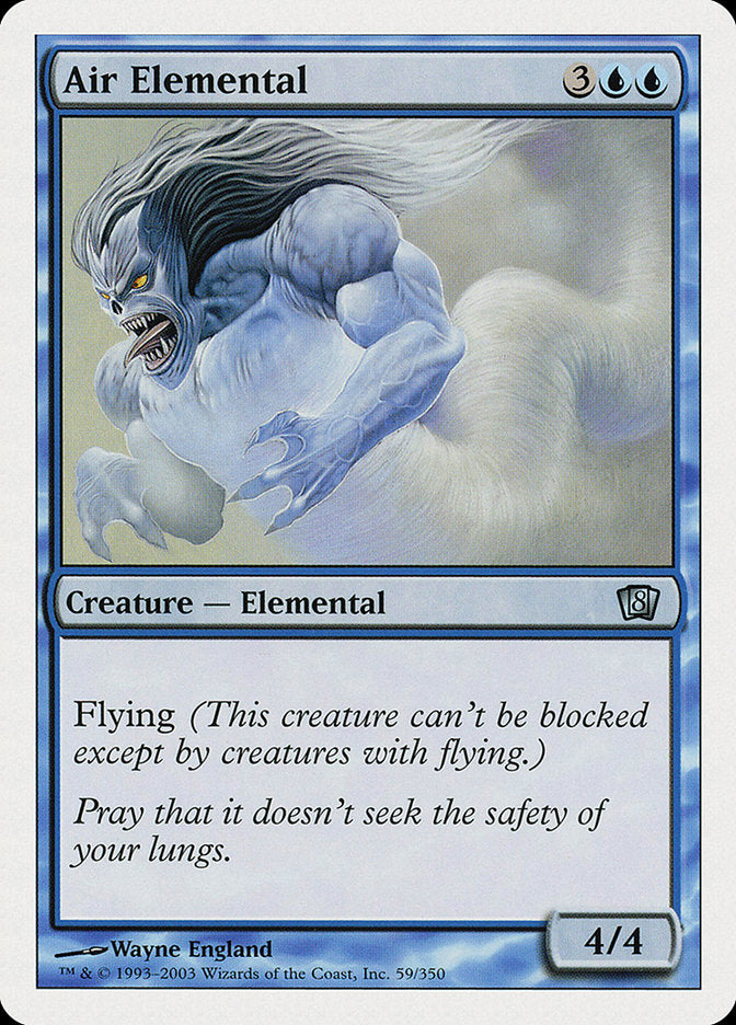 Air Elemental [Eighth Edition] | The CG Realm