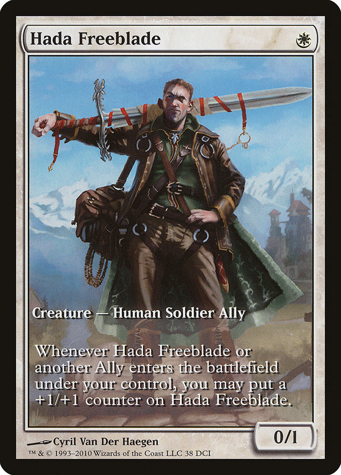 Hada Freeblade (Extended Art) [Worldwake Promos] | The CG Realm