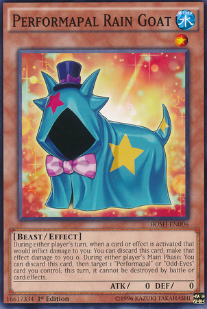 Performapal Rain Goat [BOSH-EN006] Common | The CG Realm